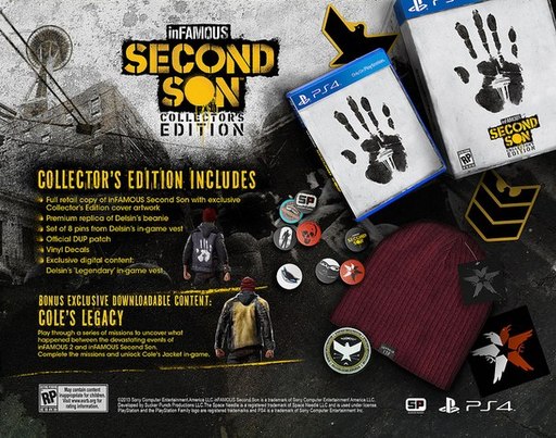 Новости - Коллекционное и специальное издания игры Infamous: Second Son.